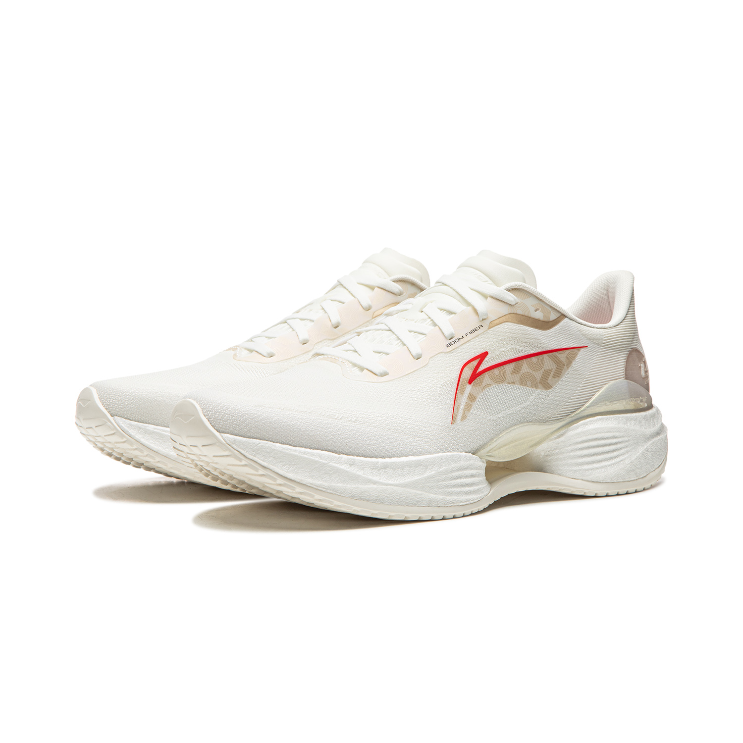 Кроссовки Li-Ning Super Light 23 Cushioning, Wear Resistant Low top Casual мужские Ivory — фото 3