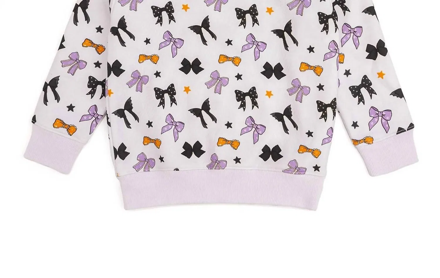 SWEET wink Хэллоуинская толстовка Spooky Bows фиолетового цвета — фото 2