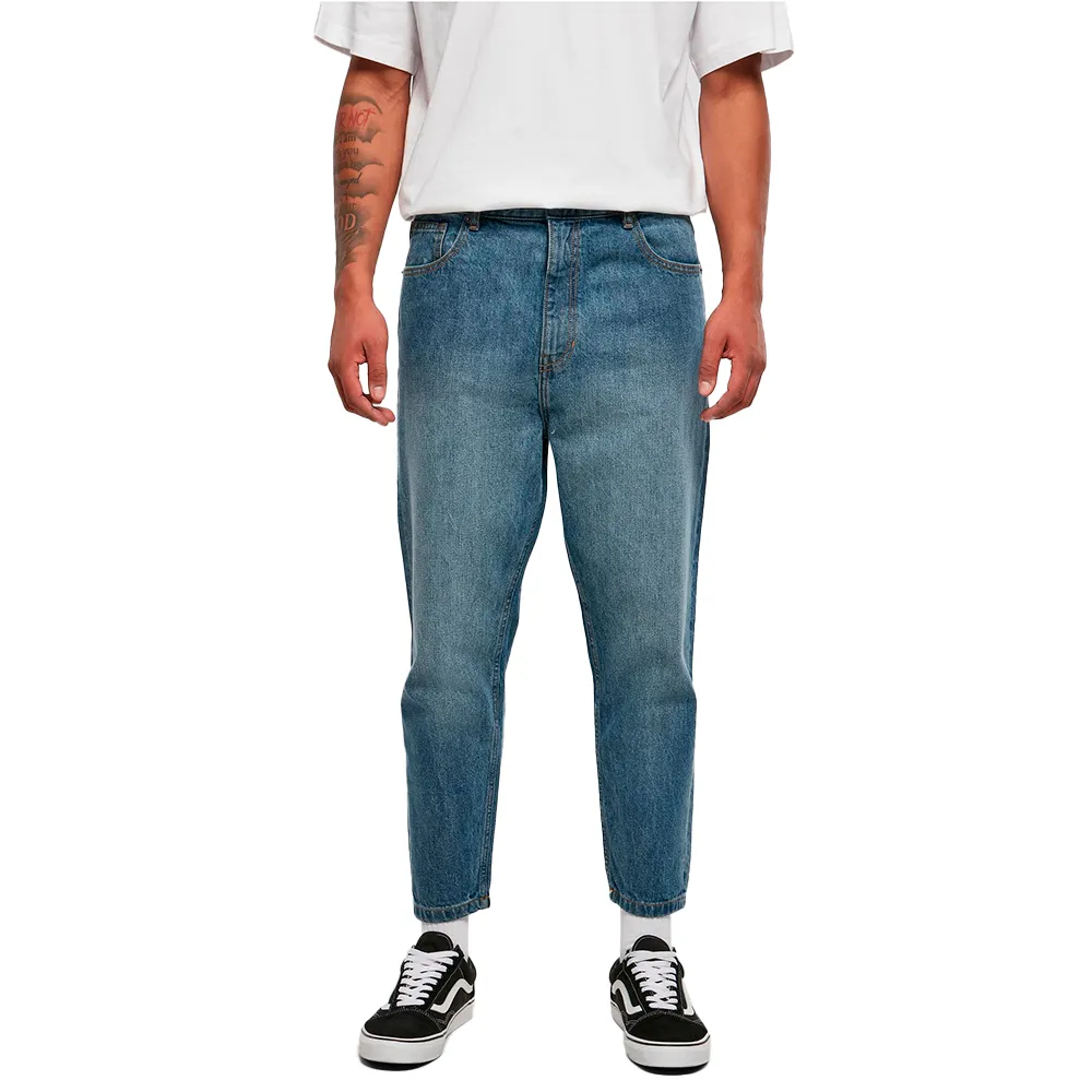 

Джинсы Urban Classics Cropped Tapered, синий