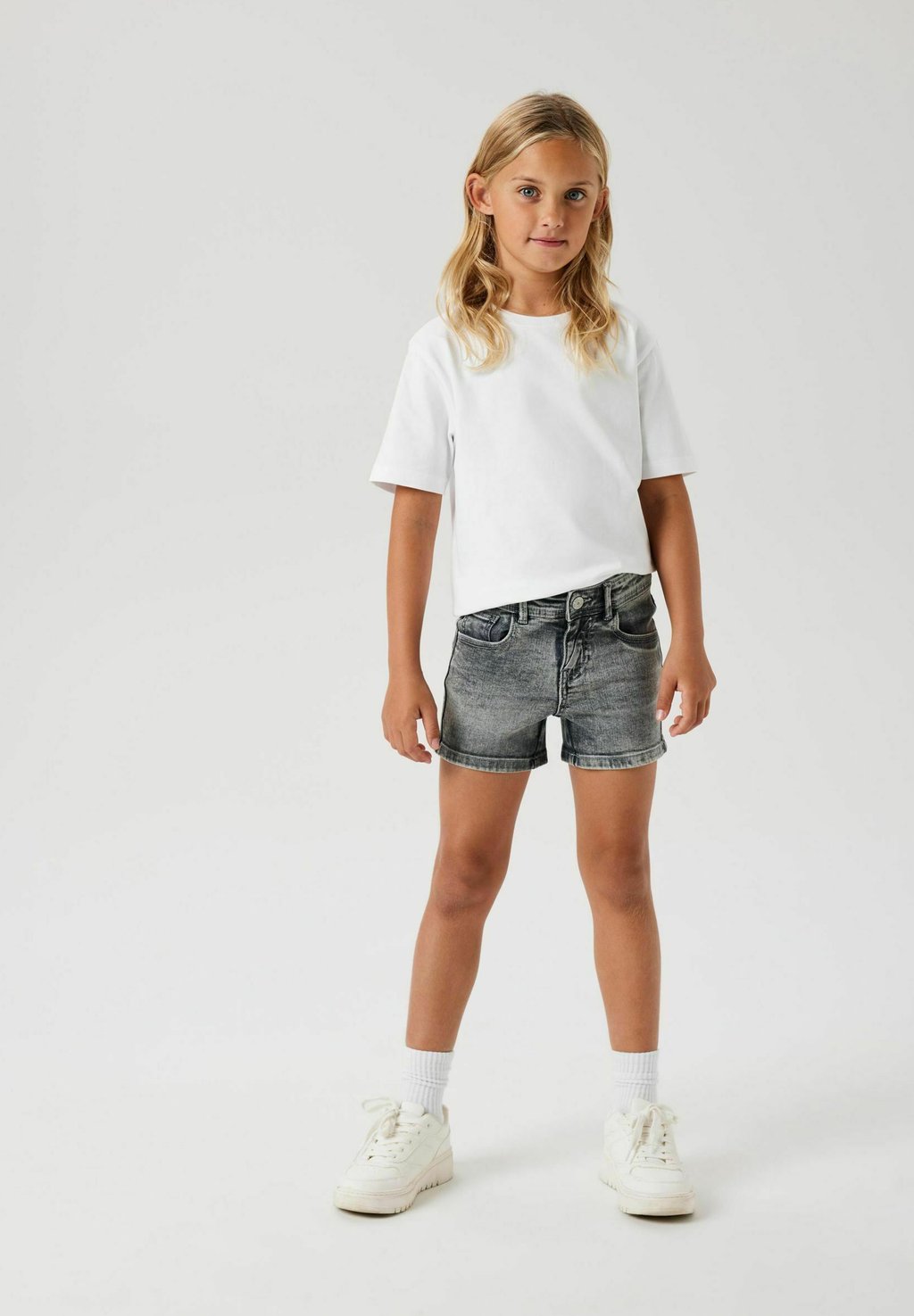 

Джинсовые шорты Name it, цвет Light Grey Denim