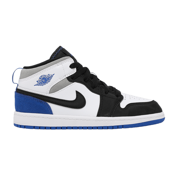 

Кроссовки Air Jordan Air Jordan 1 Mid SE PS 'Royal Black Toe', синий