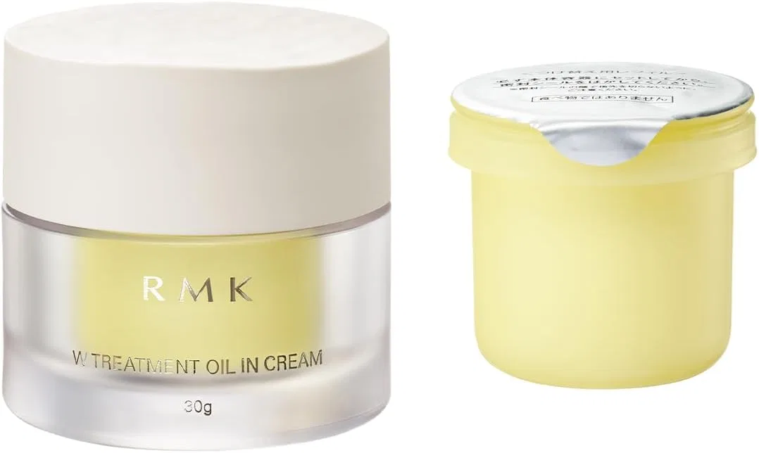 Набор для ухода за кожей RMK W Treatment Oil In Cream увлажняющий крем