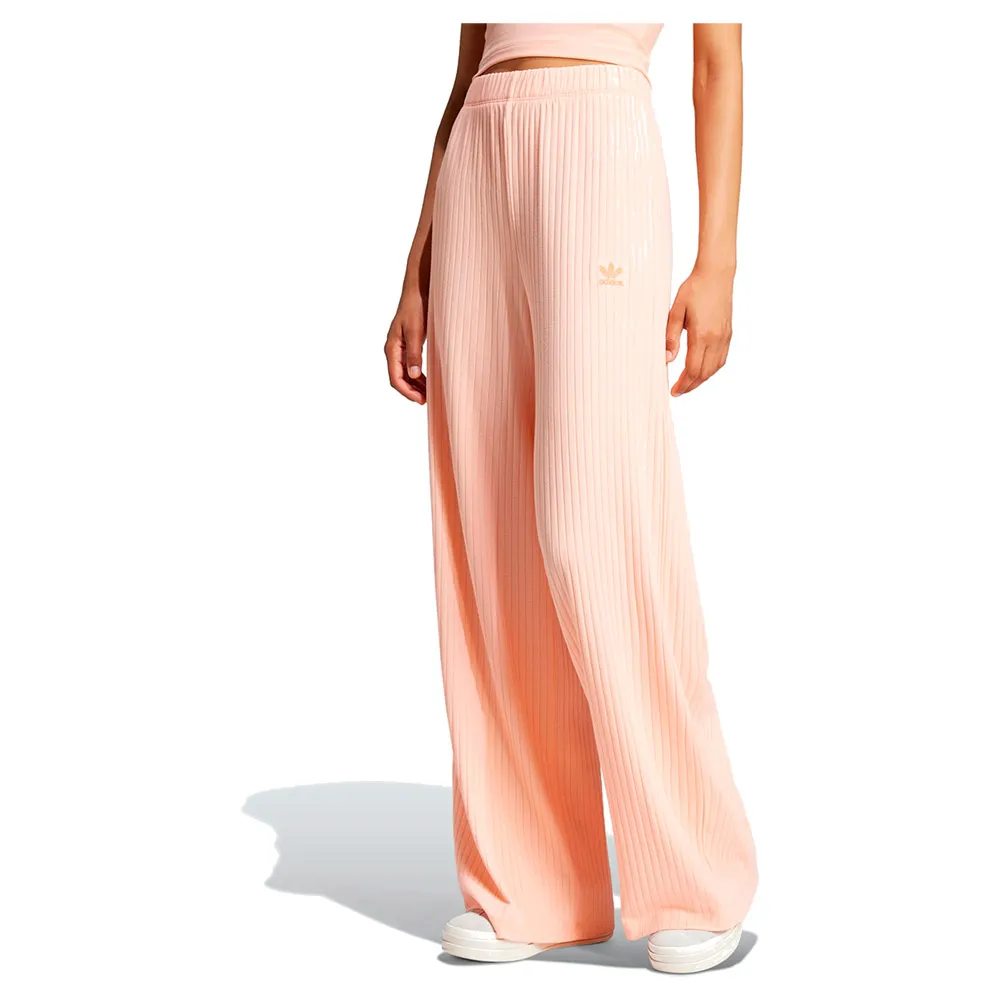 

Брюки adidas Originals Essentials Wide Rib, розовый