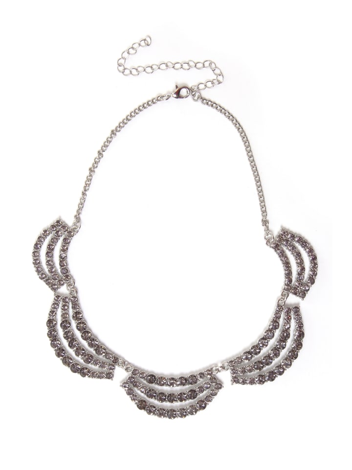 

Collezione alessandro Короткое серебряное колье "Рома"