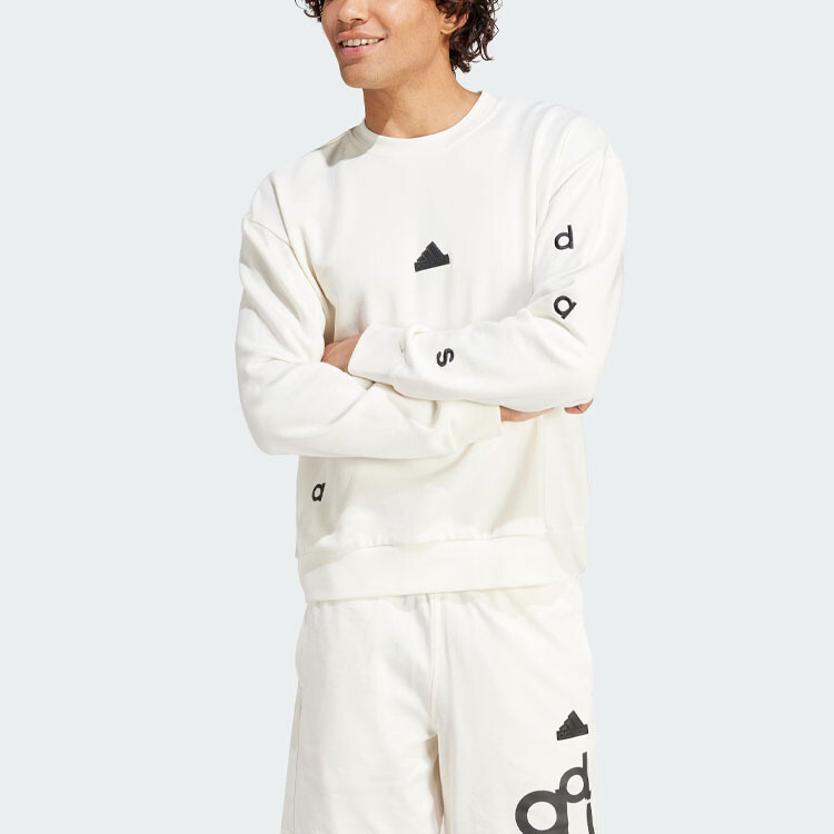 Толстовка мужская Off White Adidas, цвет Jade White — фото 2