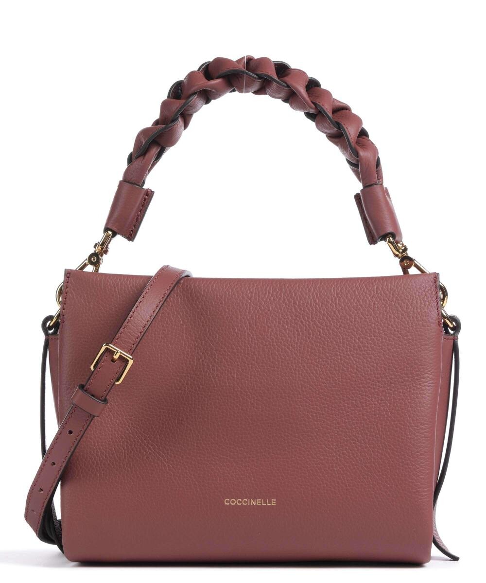 

Сумка на двойное плечо Boheme grana из зерненой кожи Coccinelle, коричневый