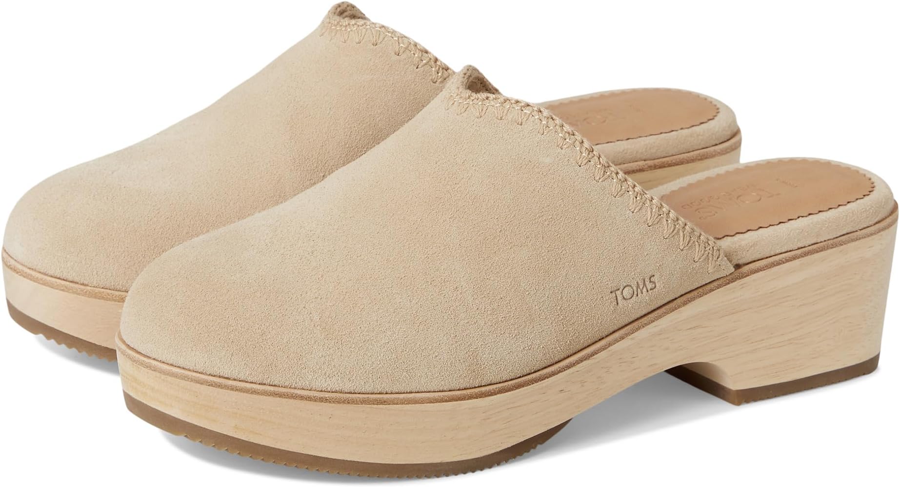 Сабо TOMS Women's Addison Clogs, Natural