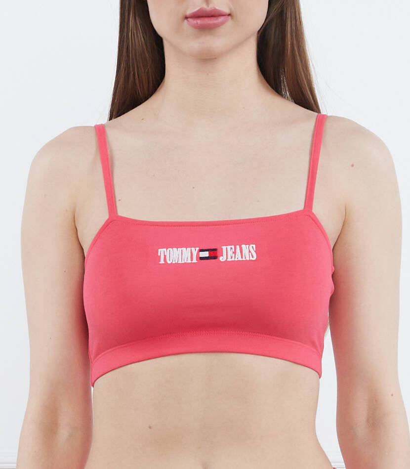 

Топ Tommy Jeans TJW ULTR CRP ARCHIVE STRAP Cropped Fit, роза