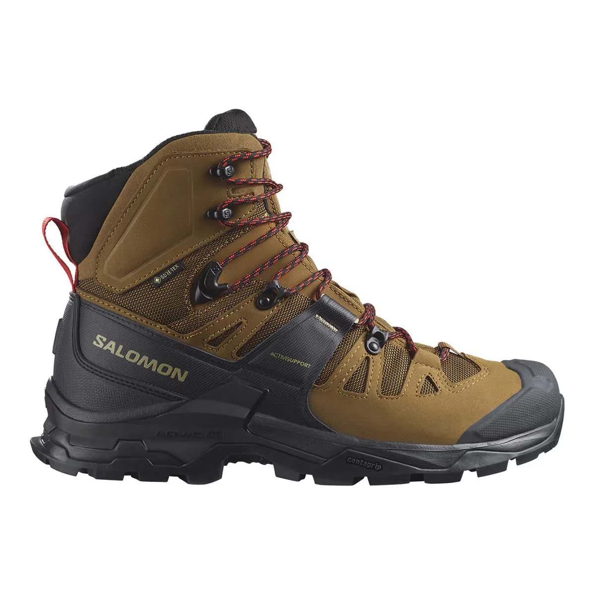 

Salomon Quest 4 GTX Мужские горные ботинки, цвет Kaki