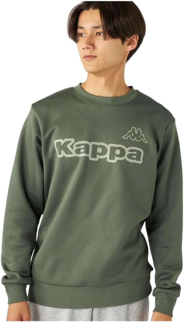 

Толстовка Kappa, мужская, на флисовой подкладке, с круглым вырезом, легкая, зеленый