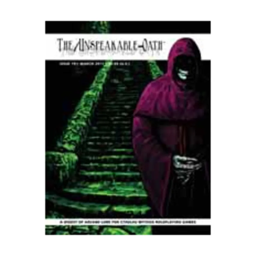 

#19 "Cthulhu Dark Dread Page of Azathoth, Dollars of Dagon", Unspeakable Oath (Arc Dream Publishing), мягкая обложка