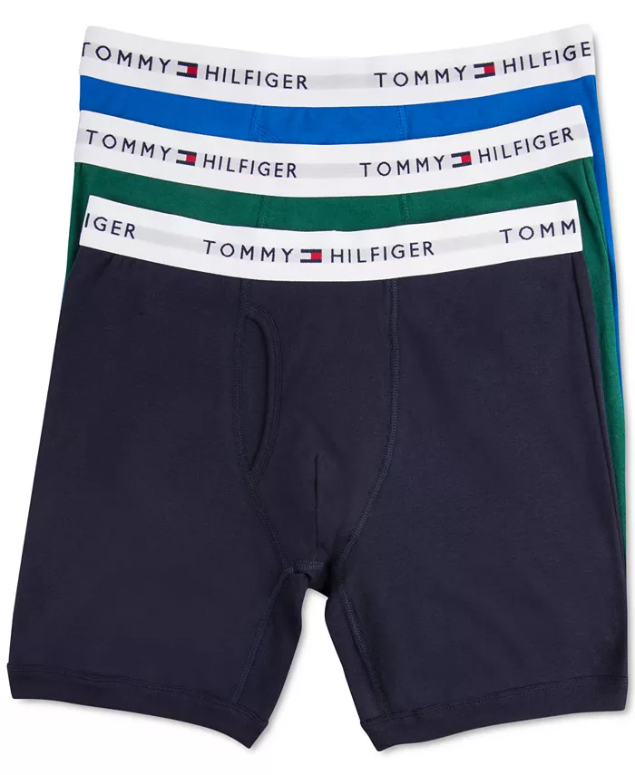 

Мужские боксеры классические хлопковые 3 шт Tommy Hilfiger