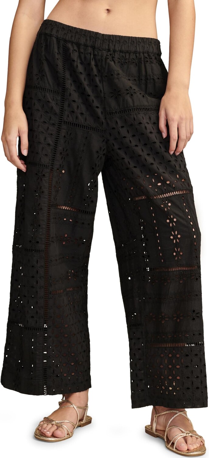 

Брюки Lucky Brand Schiffli Matchback Pants, цвет Meteorite