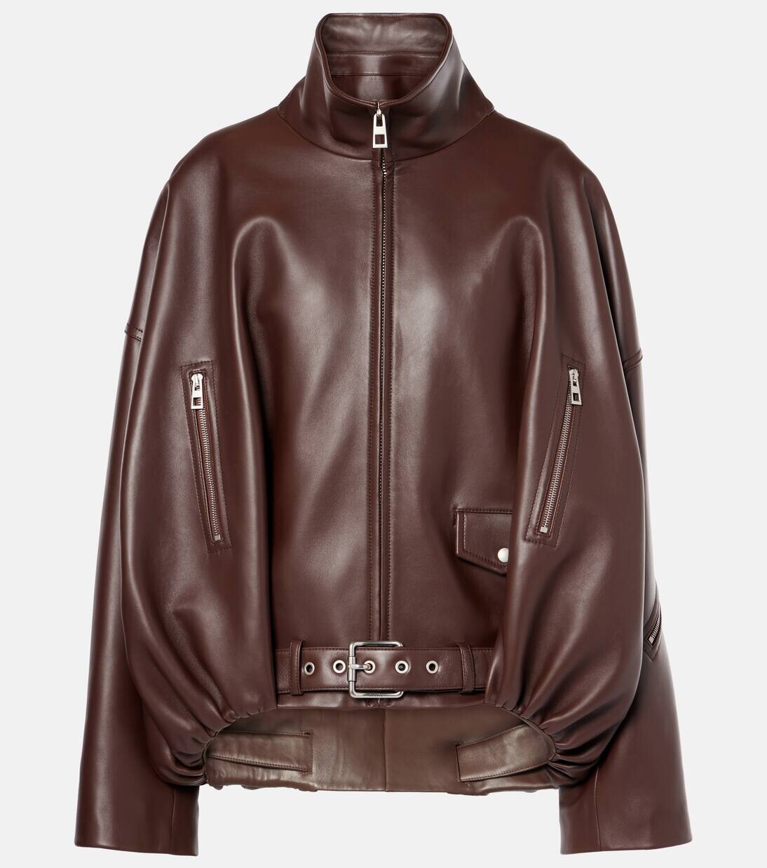 

Куртка из искусственной кожи Loewe, цвет dark chocolate