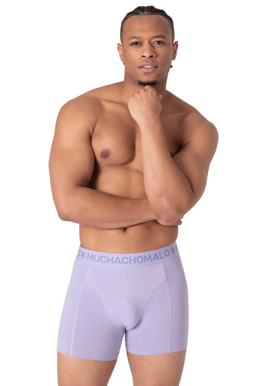 

Брюки 3-PACK SOLID MUCHACHOMALO, фиолетовый