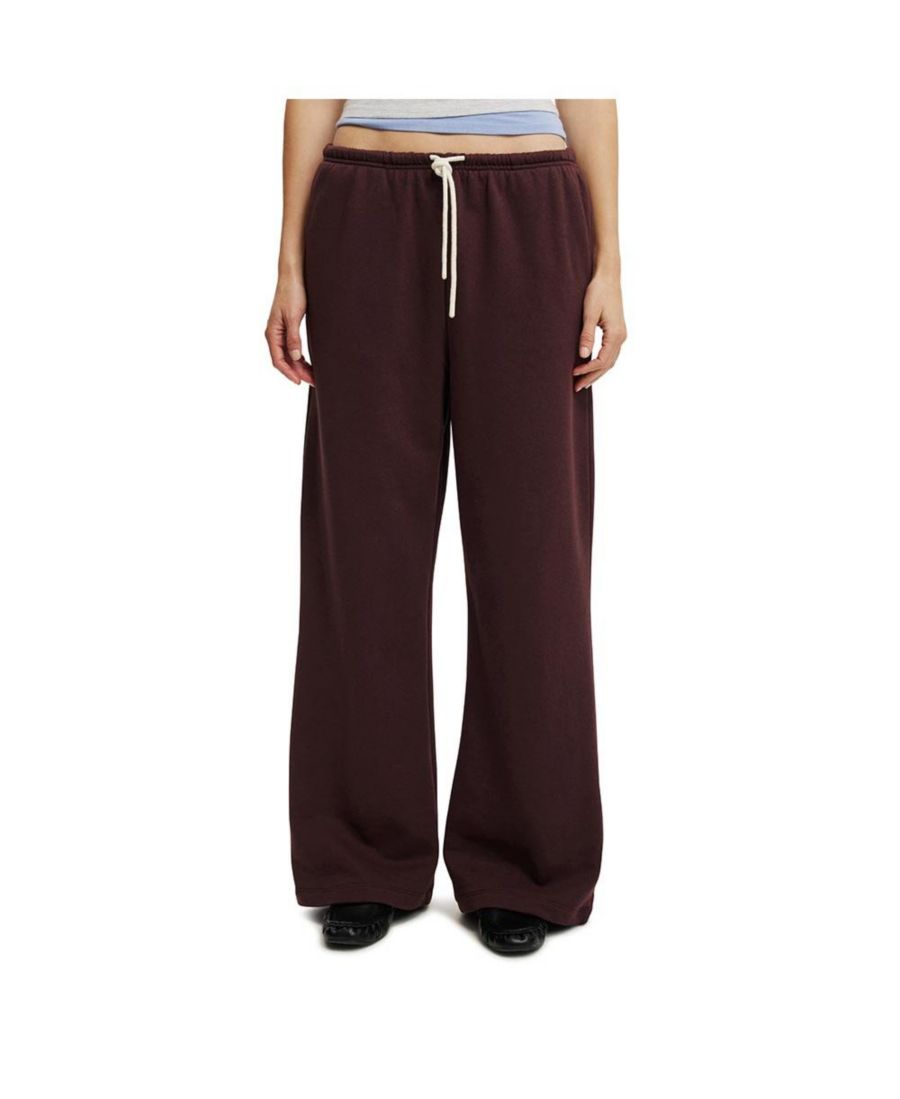 

Женские спортивные брюки с широкими штанинами COTTON ON, Burnt sangria