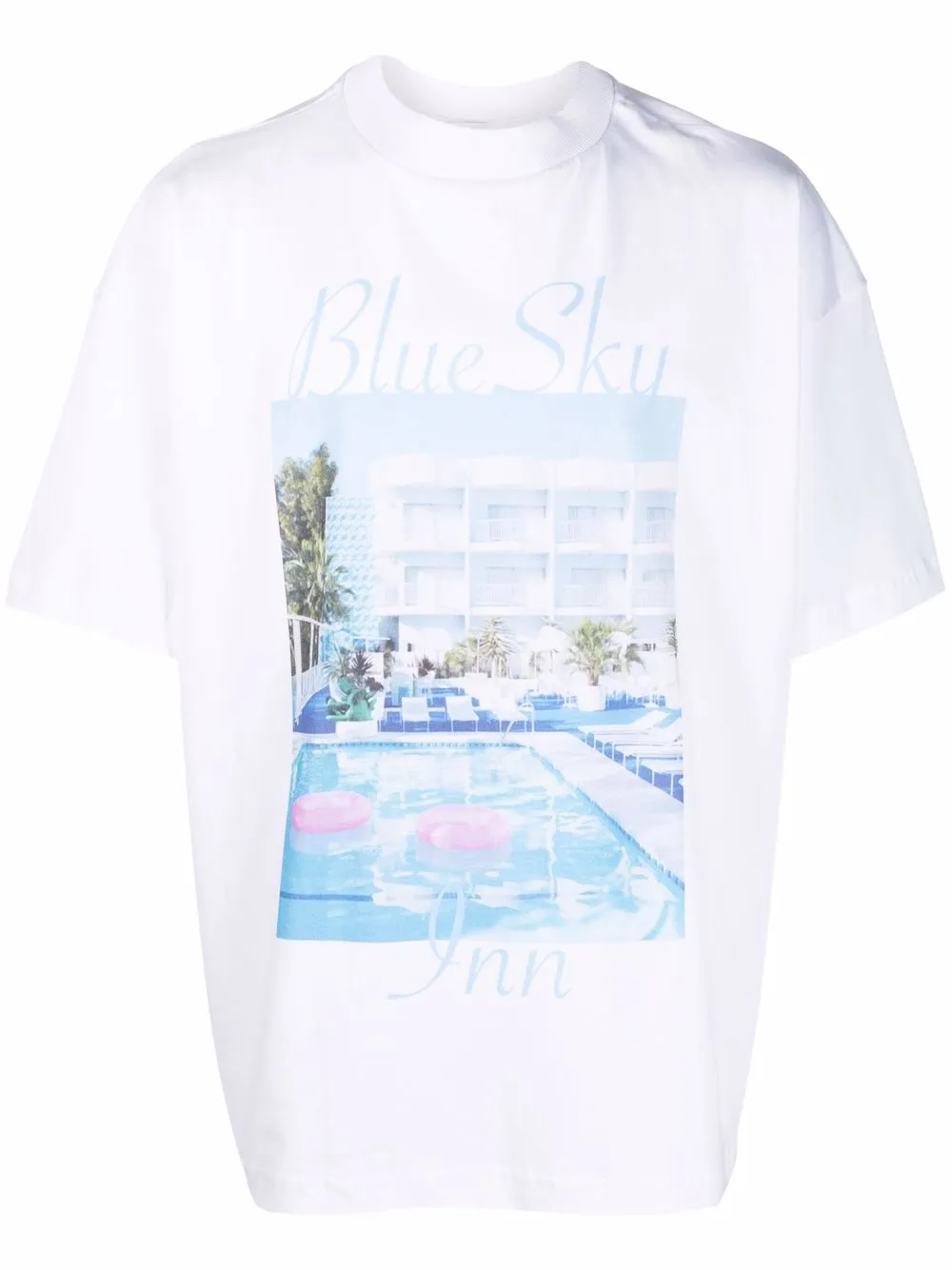 

Футболка с логотипом BLUE SKY INN, белый