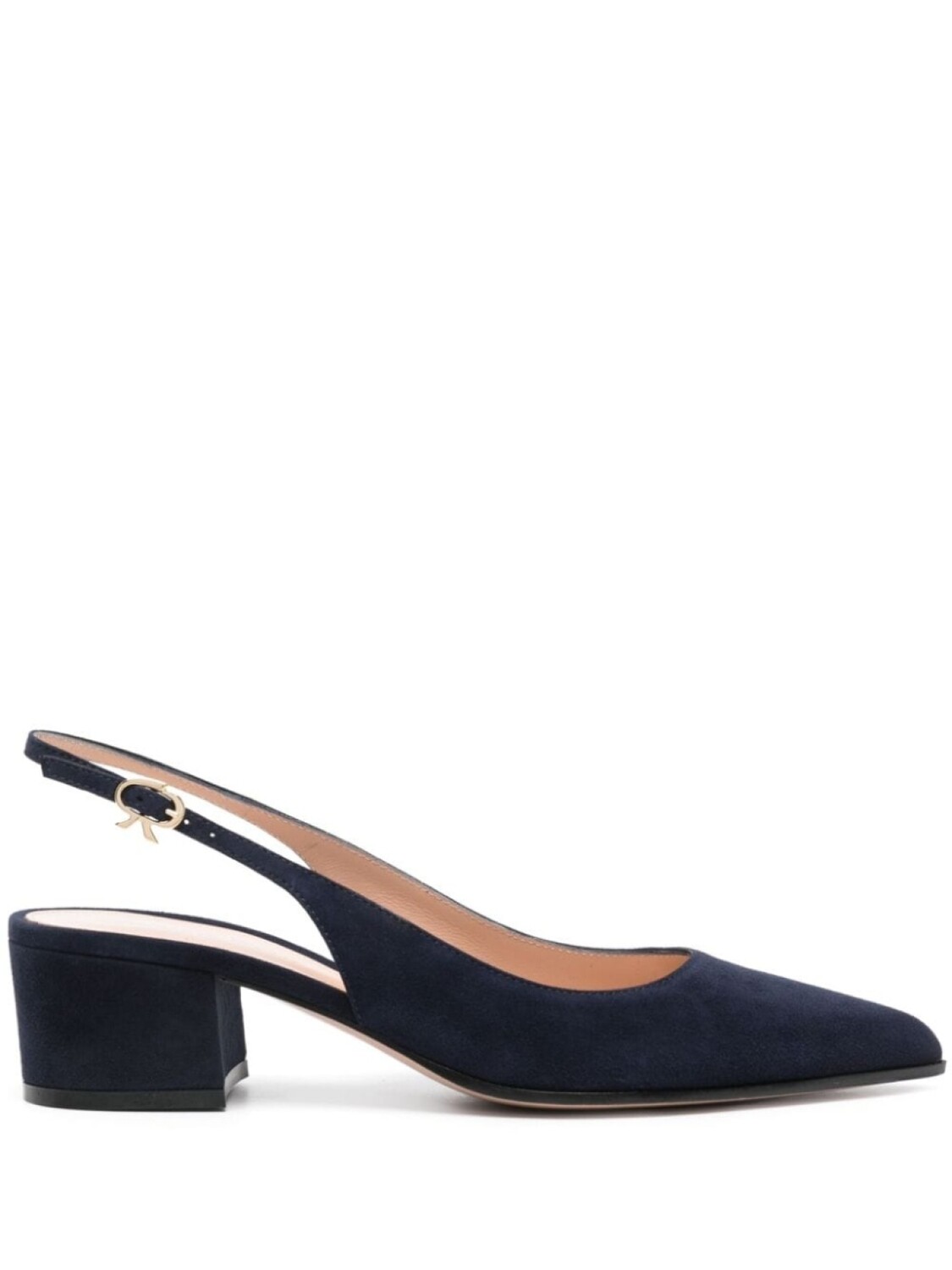 

Gianvito Rossi туфли Piper Slingback 45 мм, синий