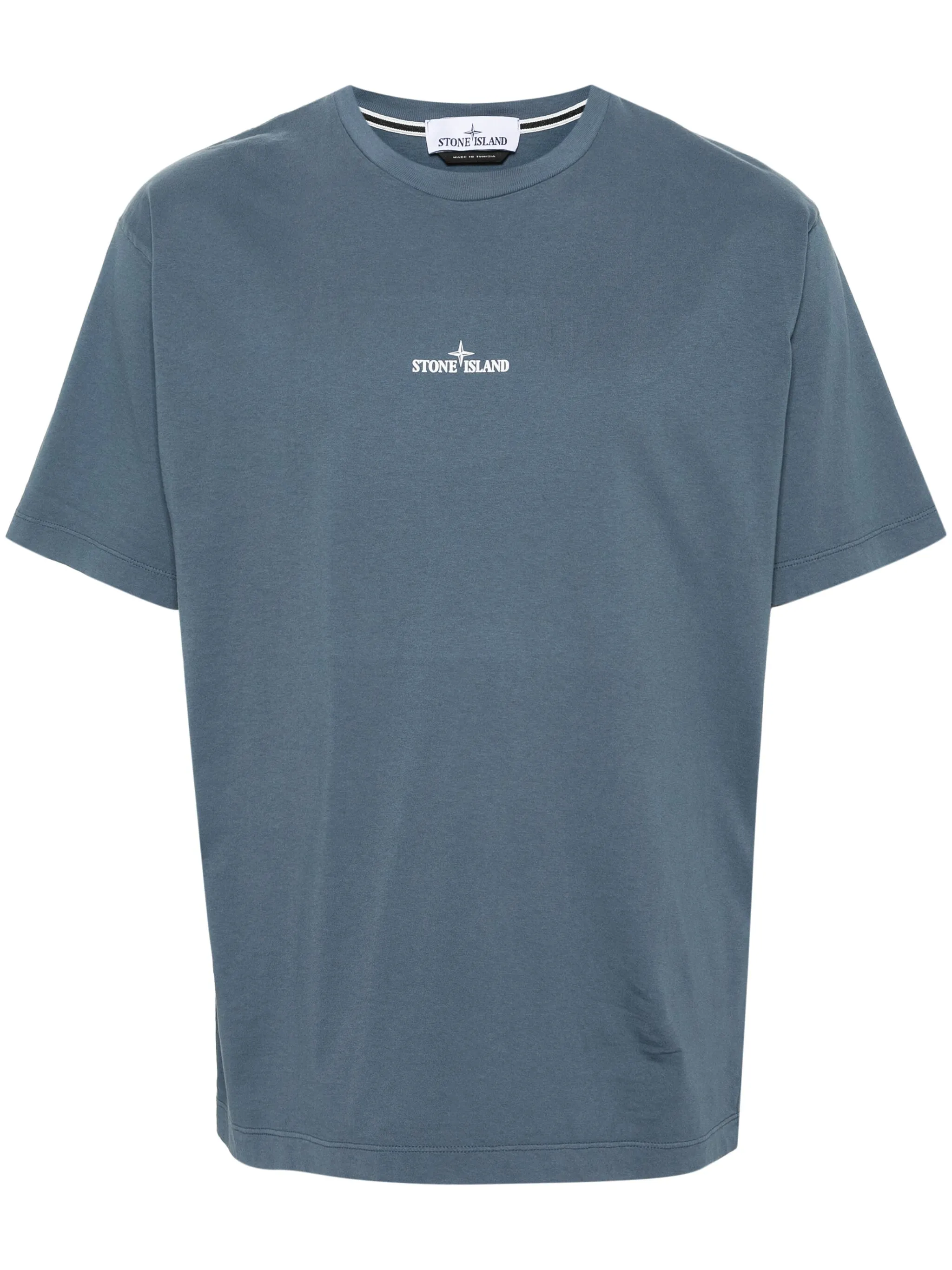 

Футболка с логотипом Stone Island, синий