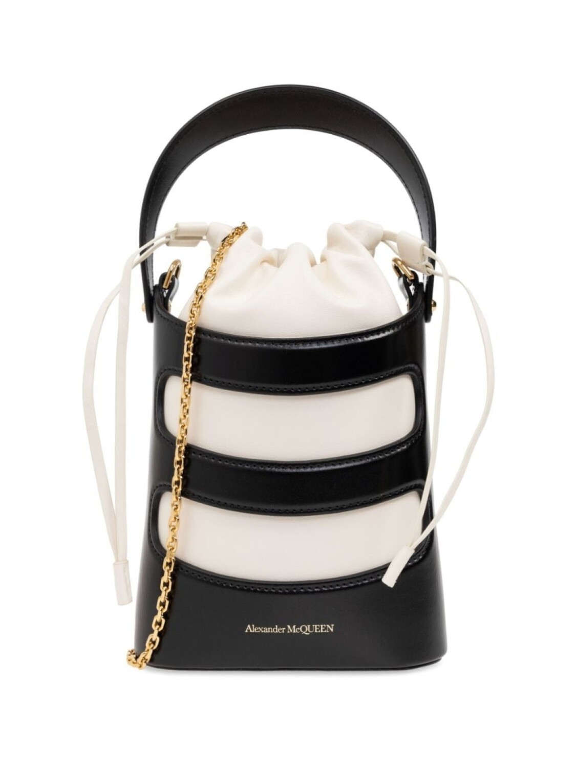 

Alexander McQueen сумка-ведро Rise, черный