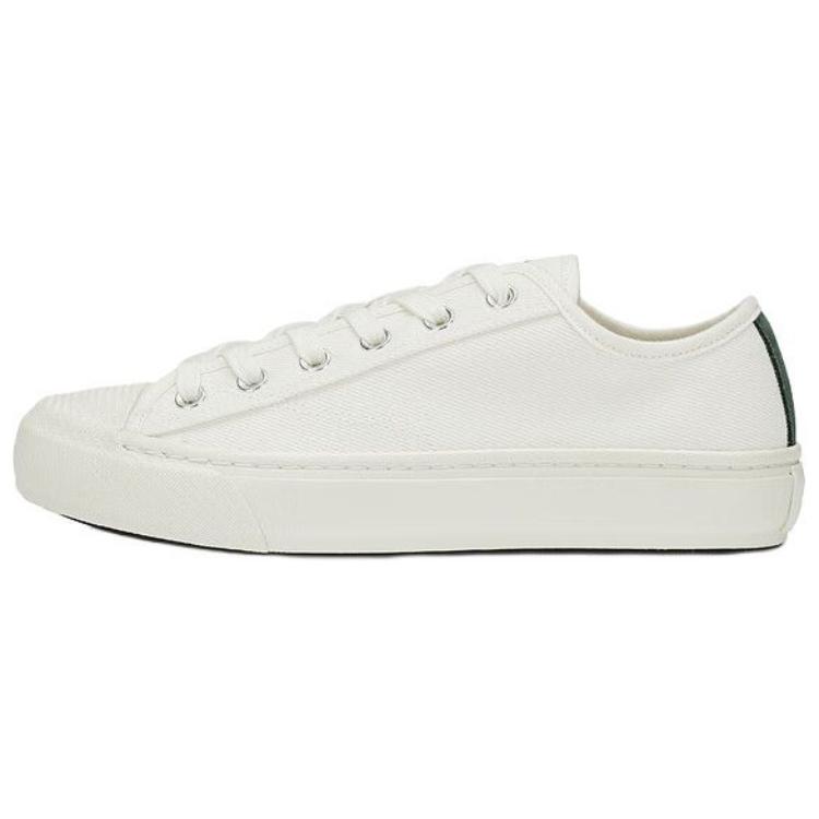 

LACOSTE Низкие кеды из хлопка мужские экрю, цвет Ecru