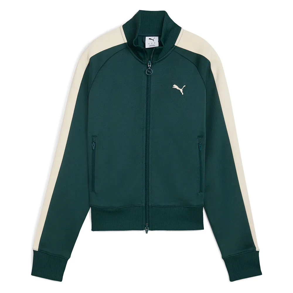 

Толстовка Puma T7 Always On full zip, зеленый
