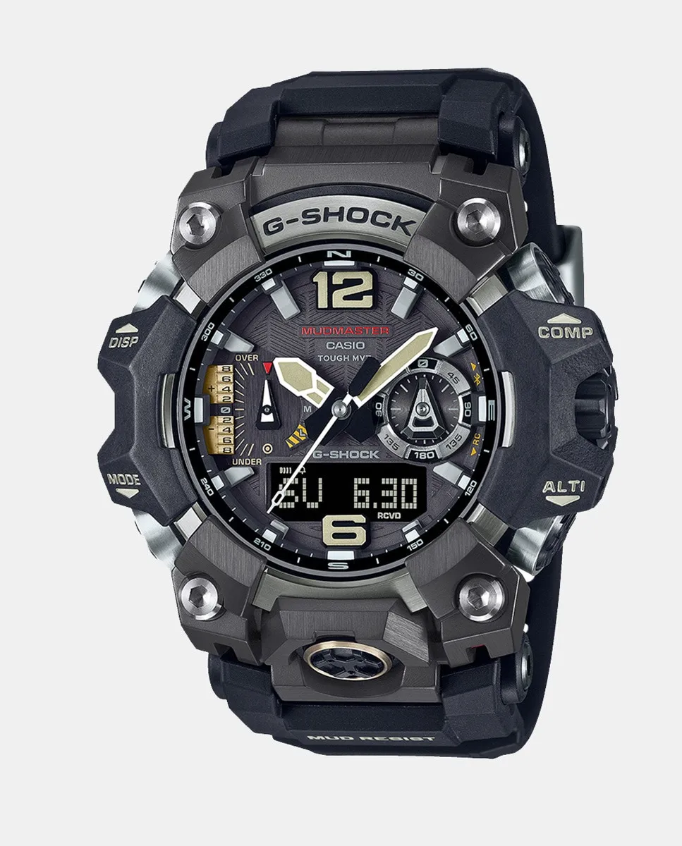 

GWG-B1000-1AER G-SHOCK PRO Mudmaster Мужские часы из черной смолы Casio