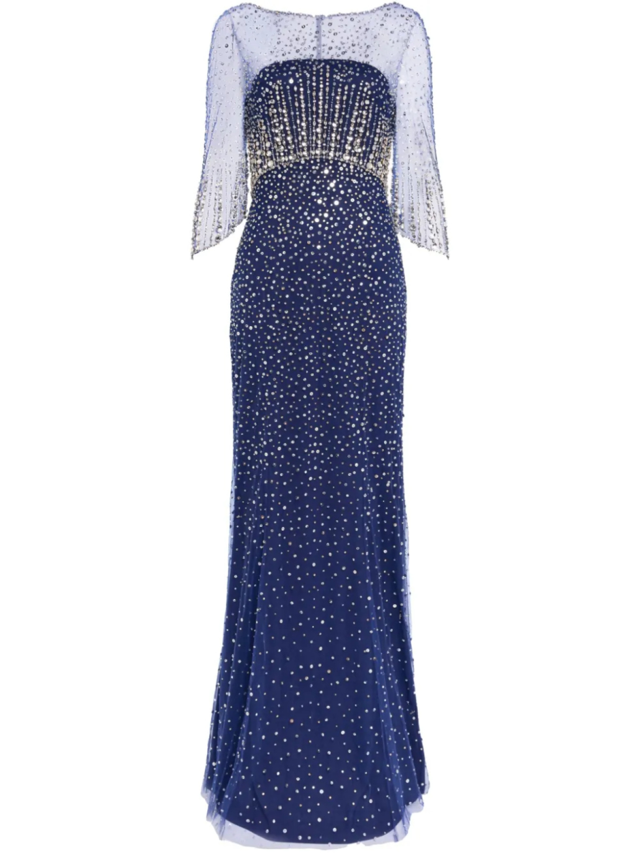 

Jenny Packham платье макси Kia, синий