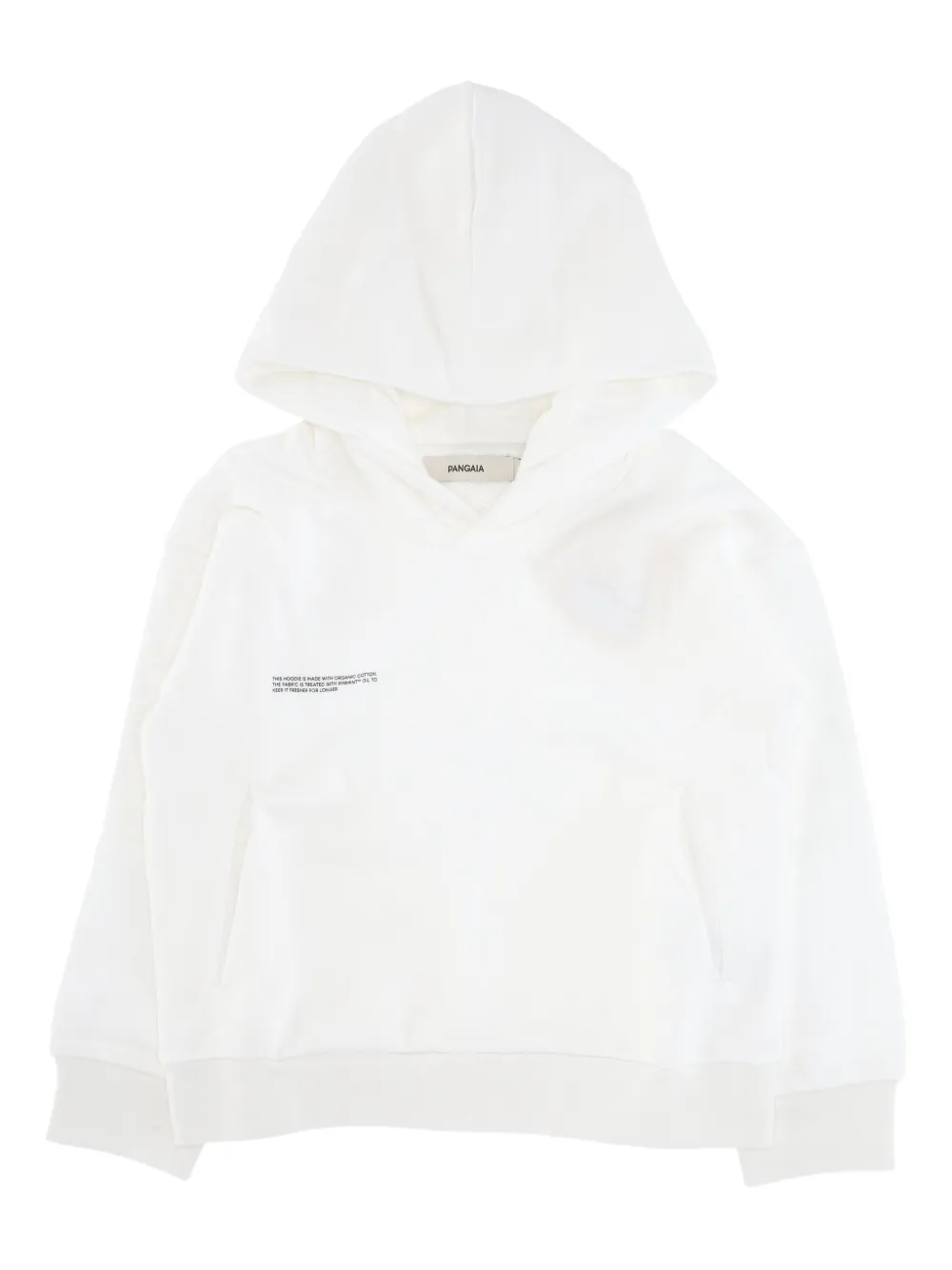 

Худи с капюшоном Pangaia Pangaia Kids, белый