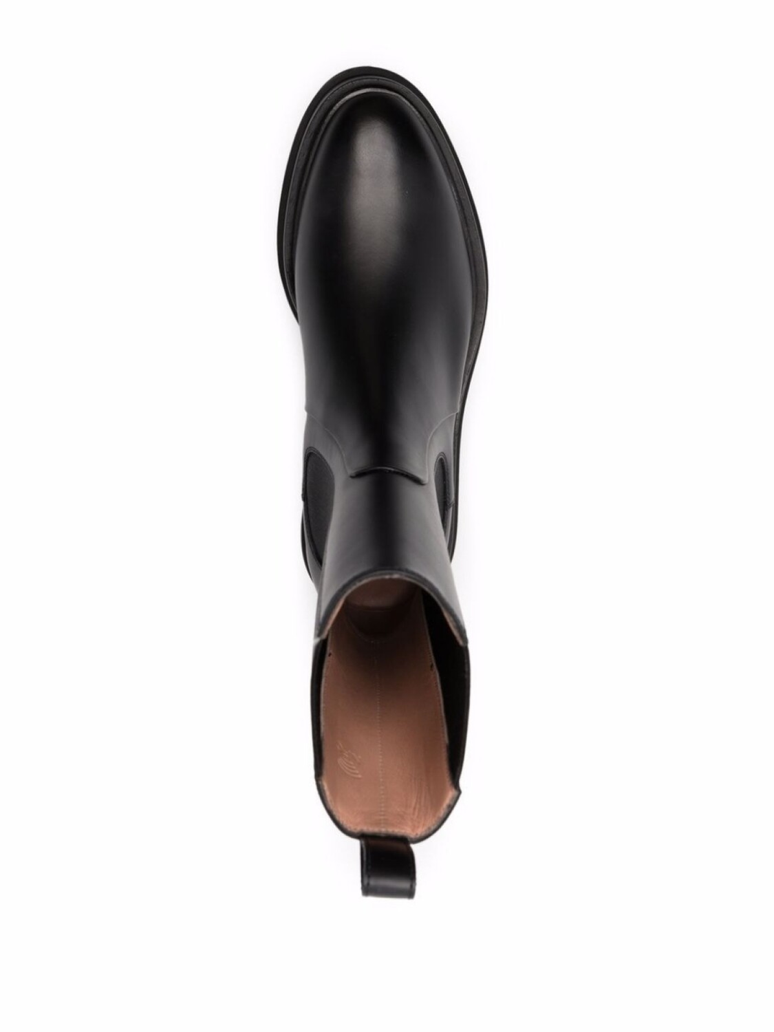 Santoni ботинки на массивной подошве, черный — фото 4