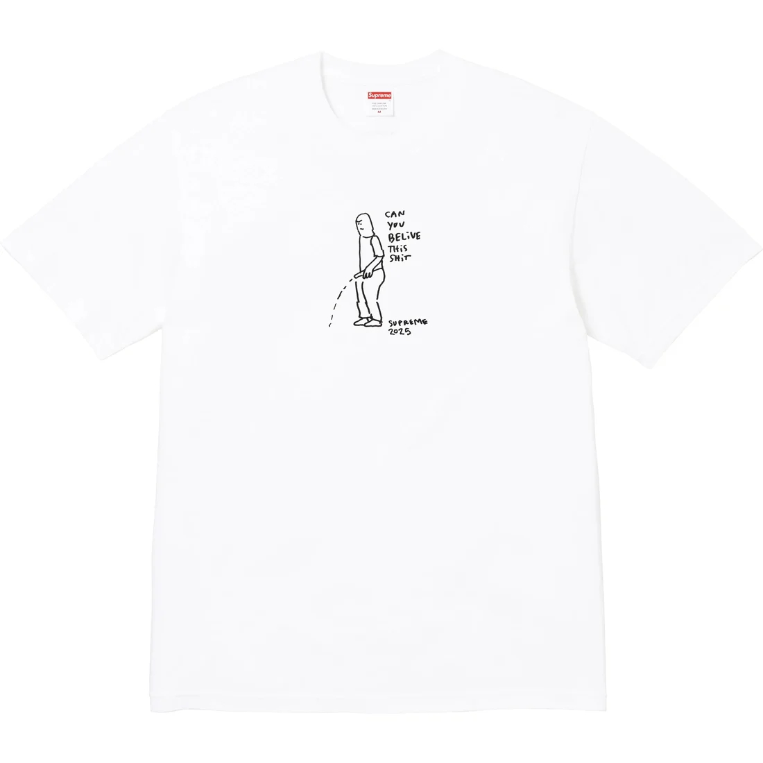 

Коллекция летних футболок T Shirt Unisex Supreme, белый