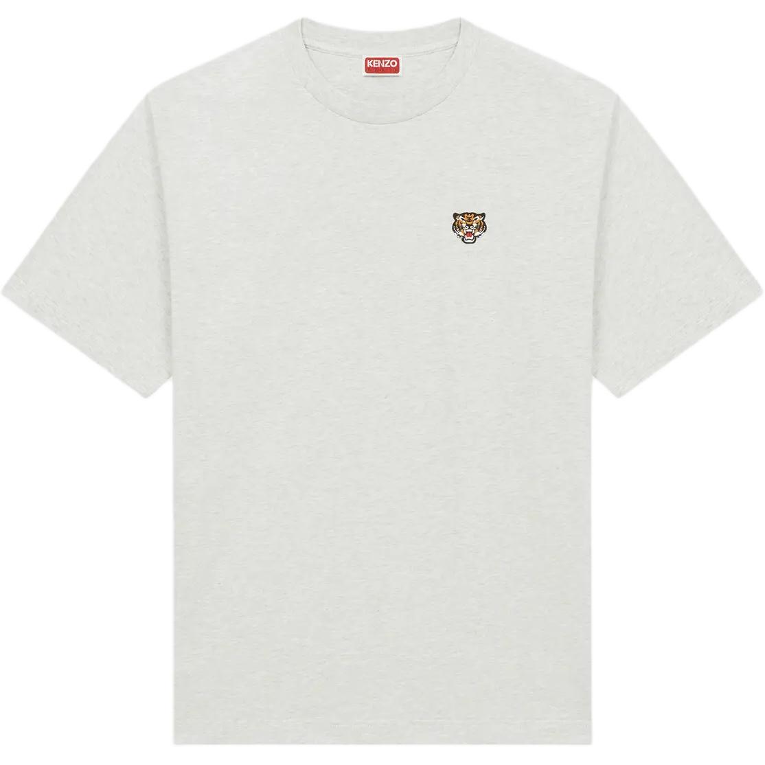 

Классическая футболка Lucky Tiger KENZO, серый