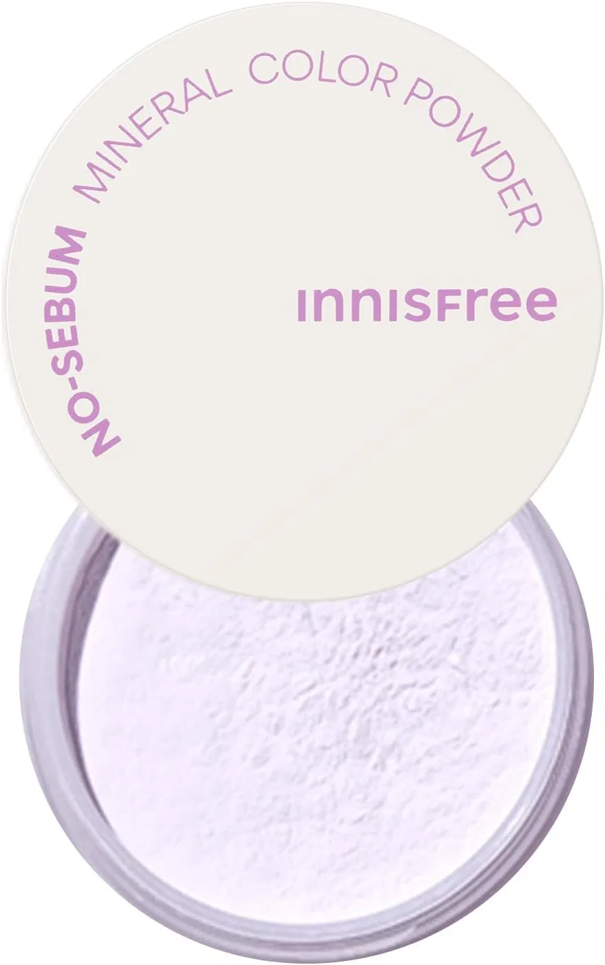 Пудра рассыпчатая матирующая Innisfree No Sebum Mineral Color Powder Violet