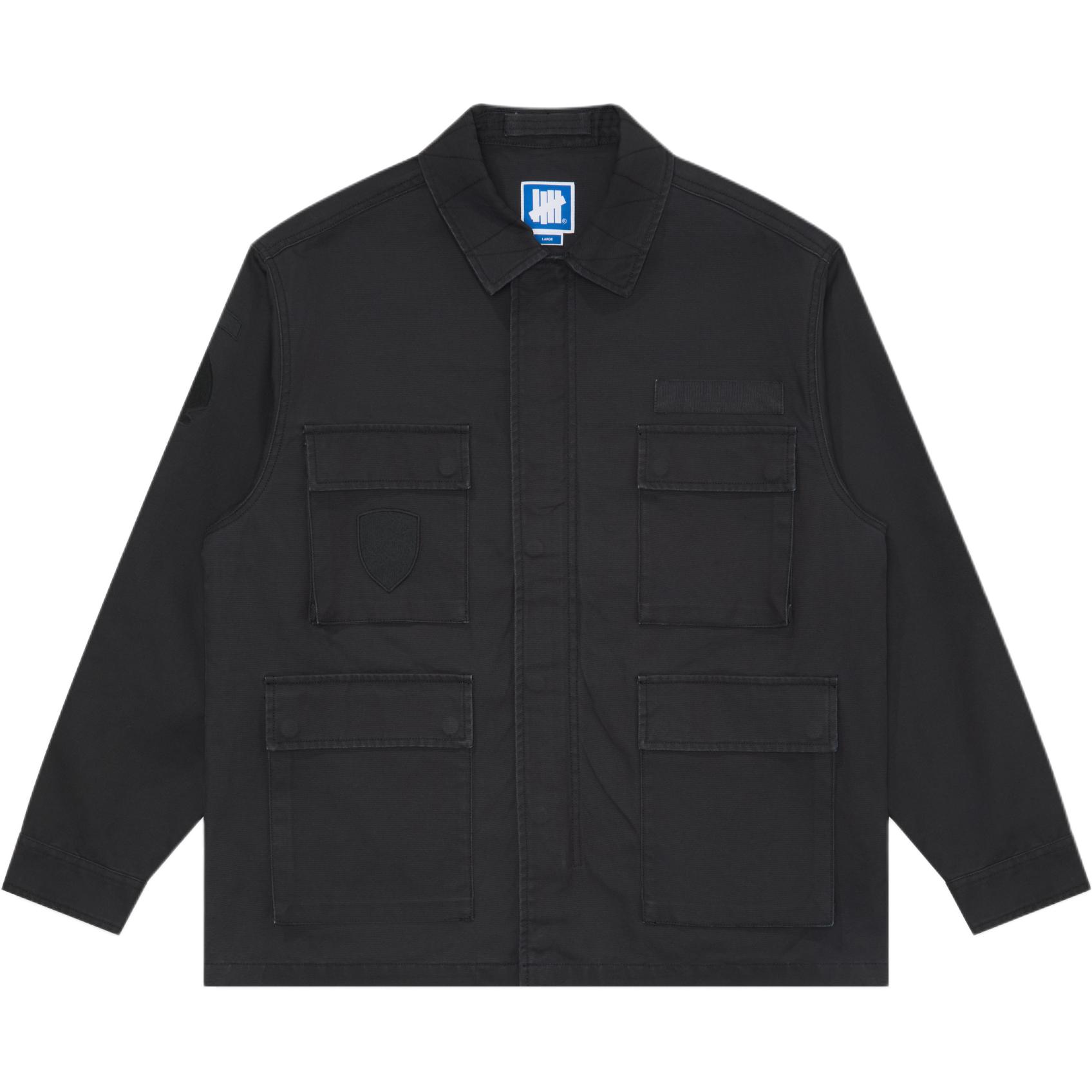 

Куртка унисекс с лацканами, средней толщины, другие Undefeated, черный