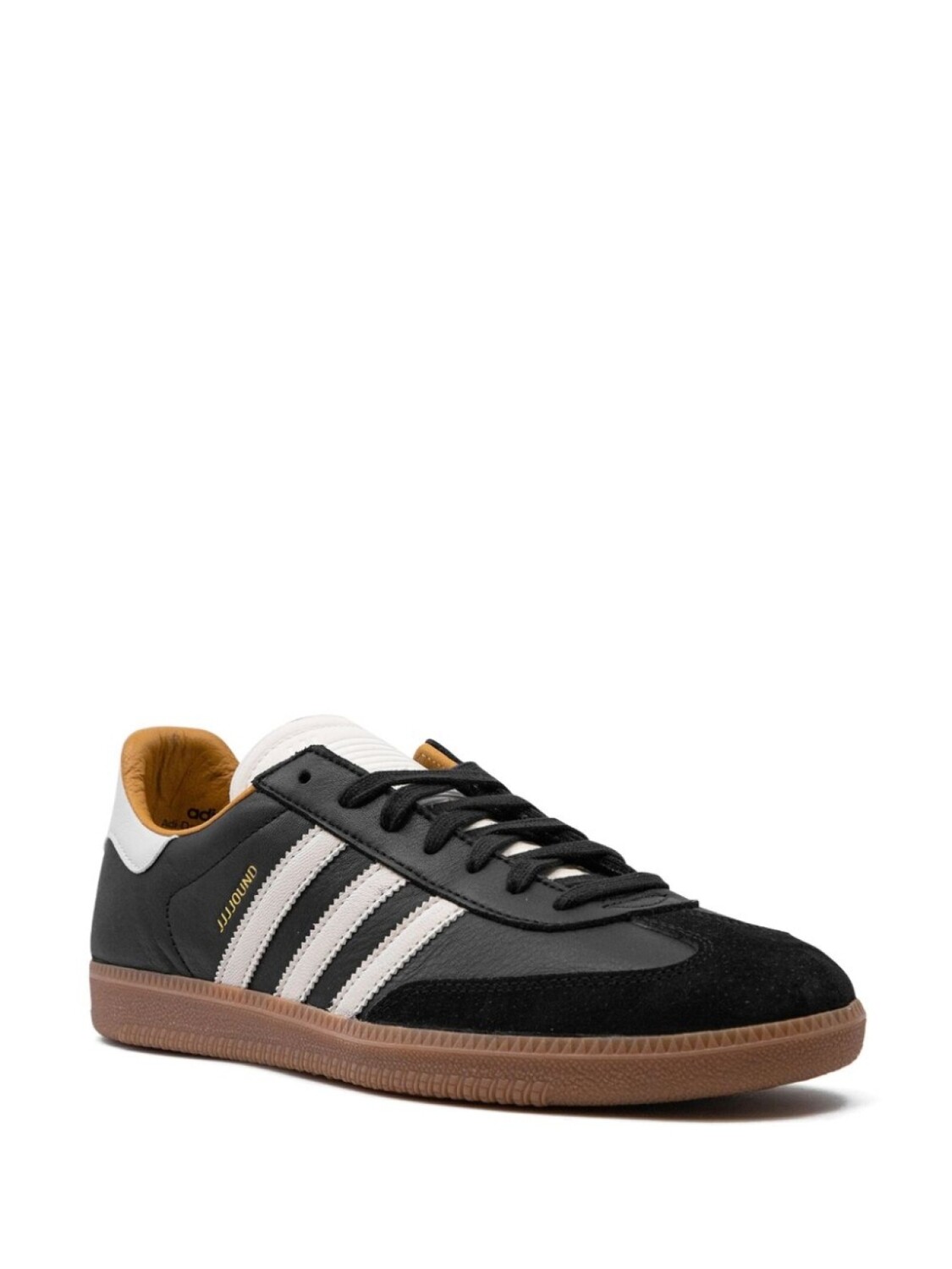 adidas кроссовки Samba OG Core Black/Off White-Gum из коллаборации с JJJJound, черный — фото 2