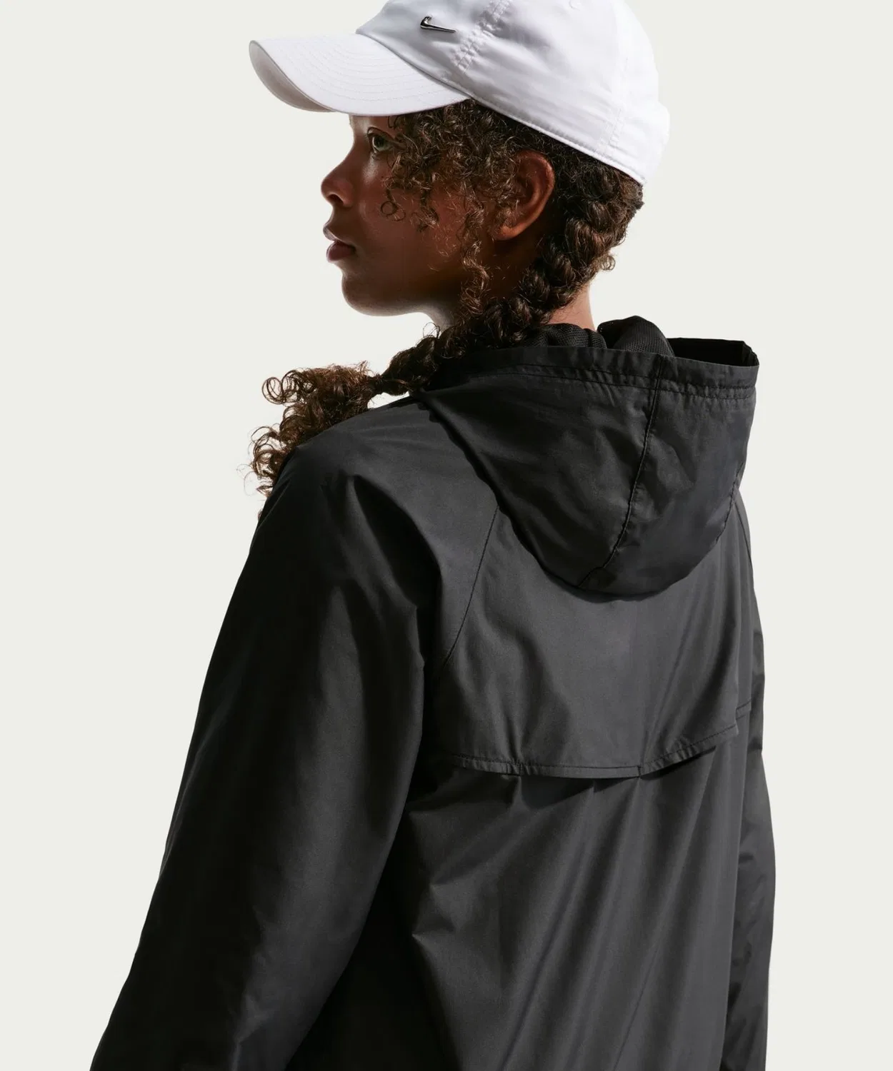 Детская куртка с капюшоном Nike NSW RPL WR, полиэстер, розовая — фото 4
