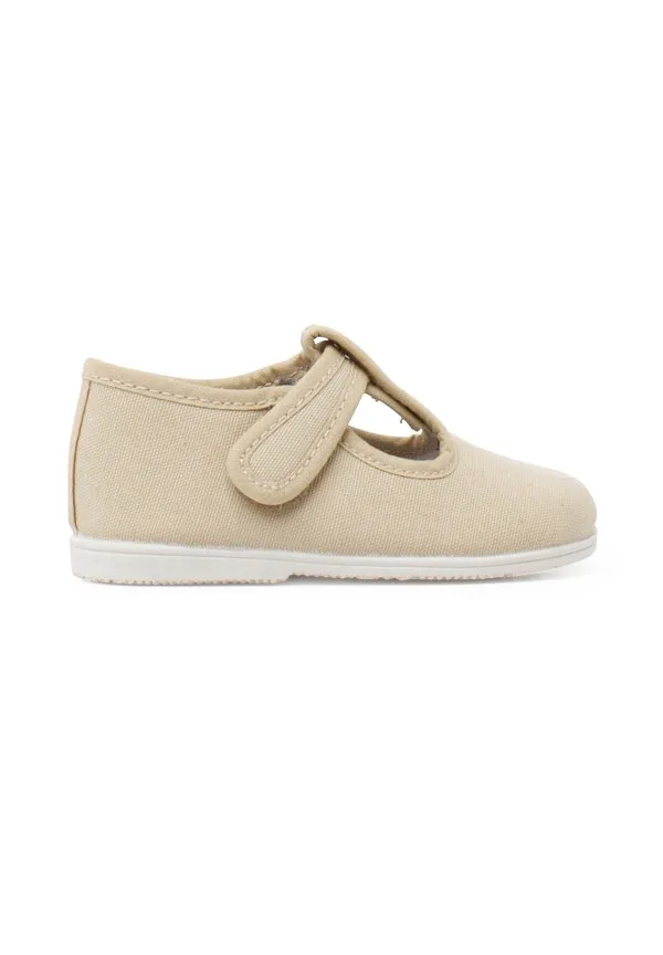 Детские туфли pepitos fina cierre adentente Pisamonas, Beige