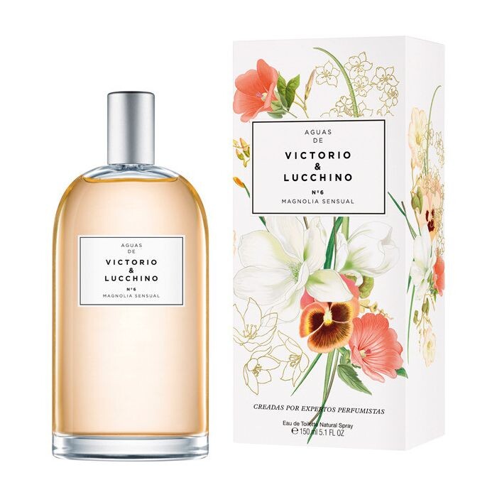 Женская туалетная вода Agua de V&L Nº 6 Magnolia, Flor de Agua, Melocotón Victorio & Lucchino, 150 — фото 2