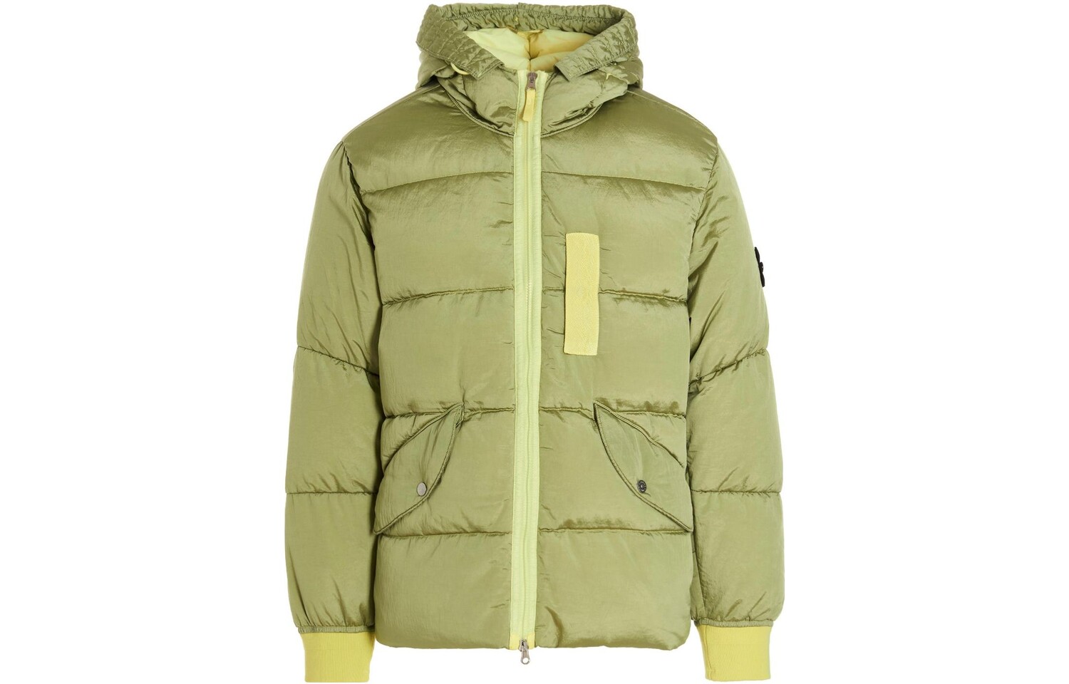 

Пуховик мужской зеленый Stone Island, зеленый