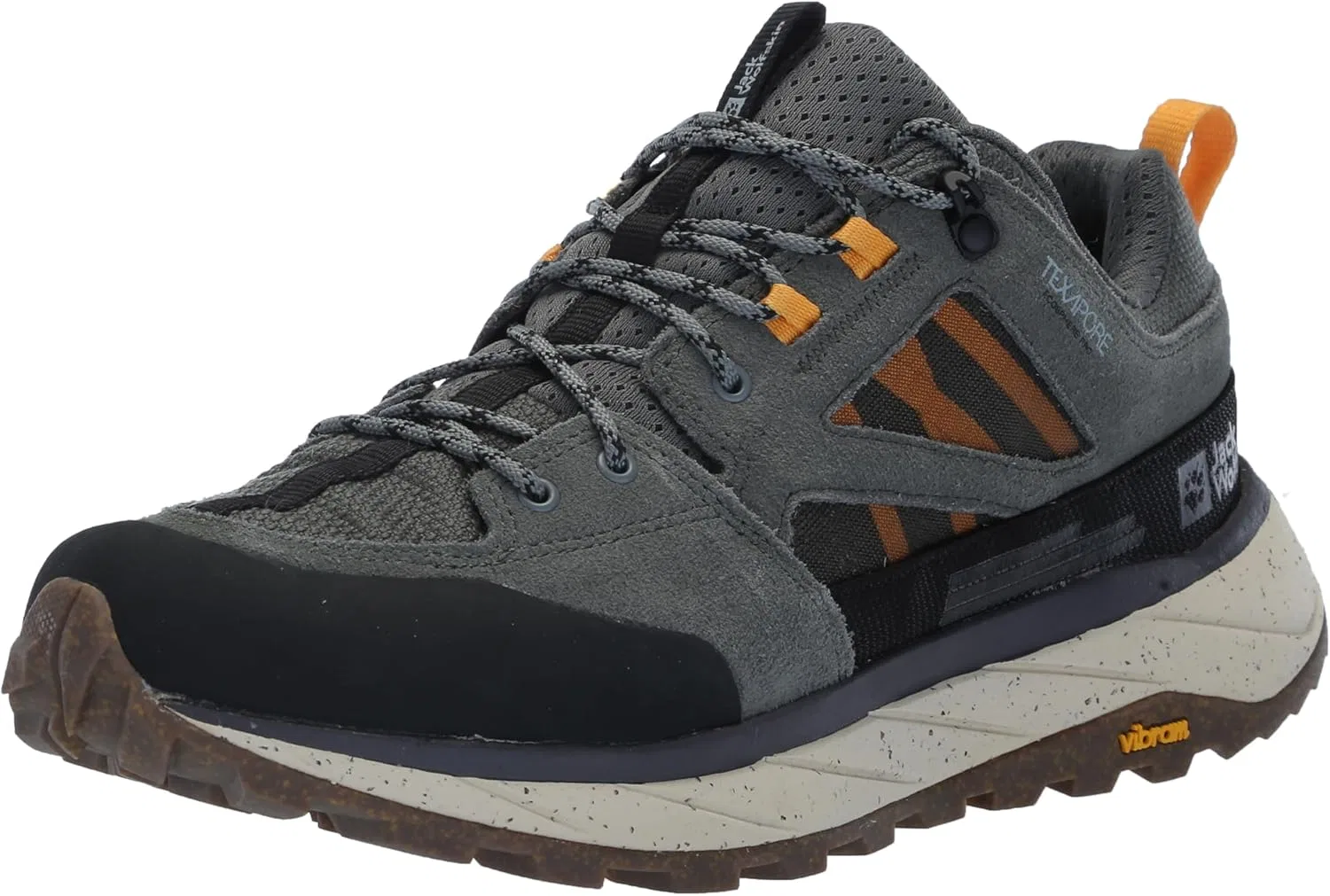 Женские прогулочные туфли Jack Wolfskin Terraquest Texapore Low W, Gecko Green