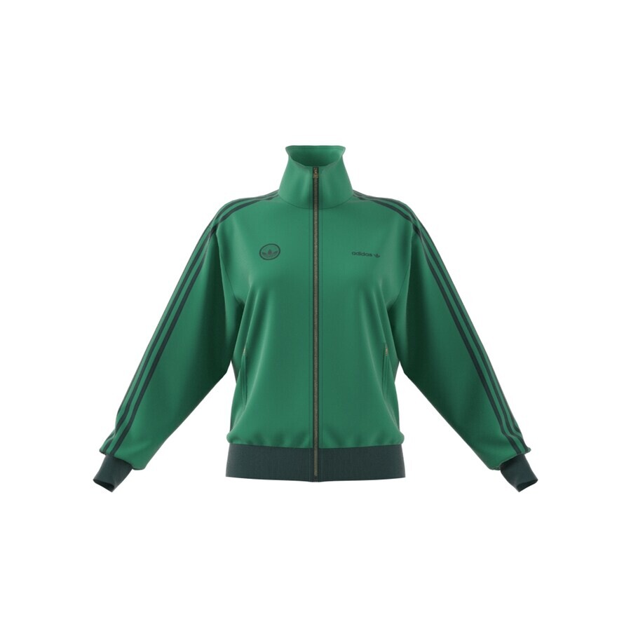 

Толстовка с капюшоном на молнии ADIDAS ORIGINALS Zip-Up Hoodie, зеленый