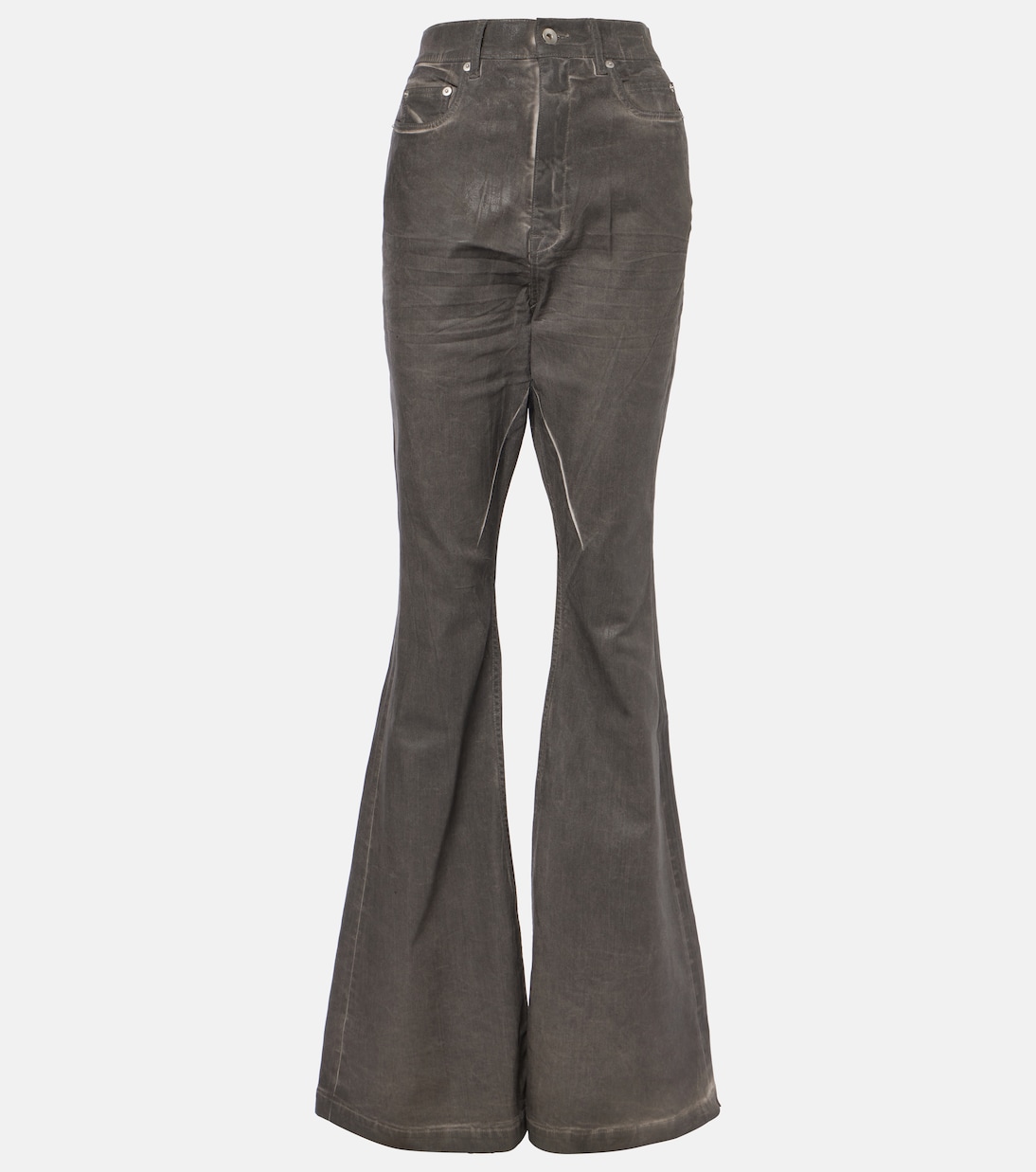 

Джинсы Bolan bootcut с высокой талией Rick Owens, Dark Dust