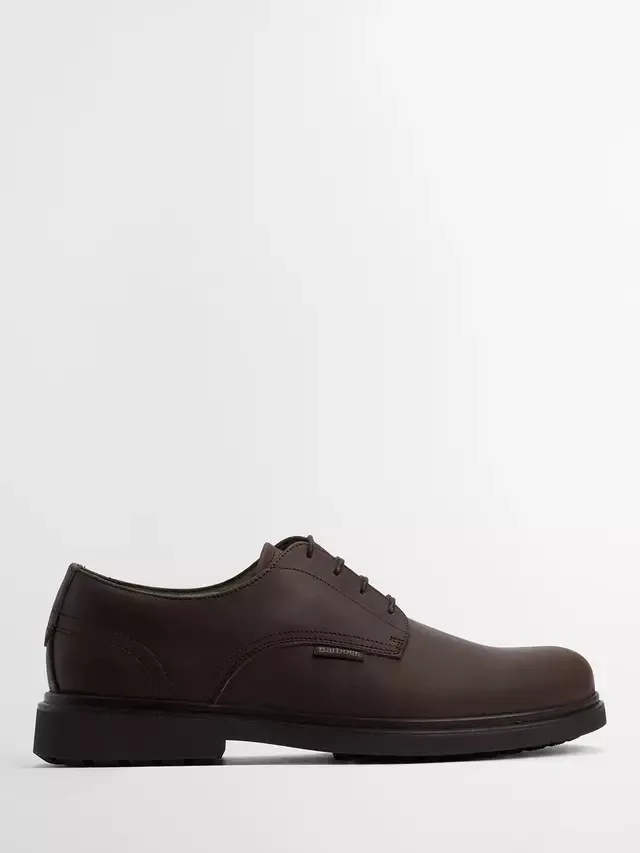Кожаные туфли-дерби Carthy Barbour, Brown