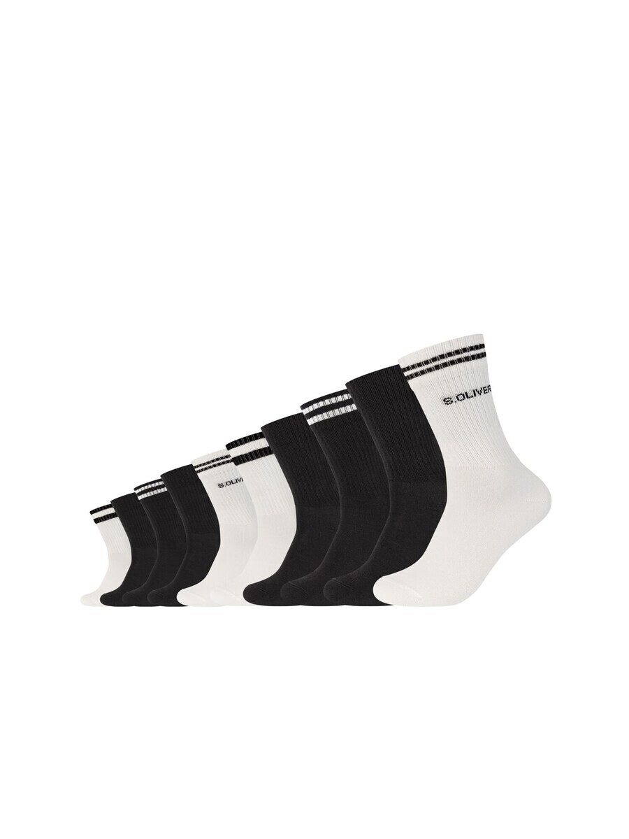 

Носки s.Oliver Socks, черный/белый