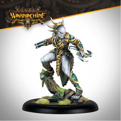 

Фигурка Warmachine: Nissak, Totem Huntress Champion Steamforged Games