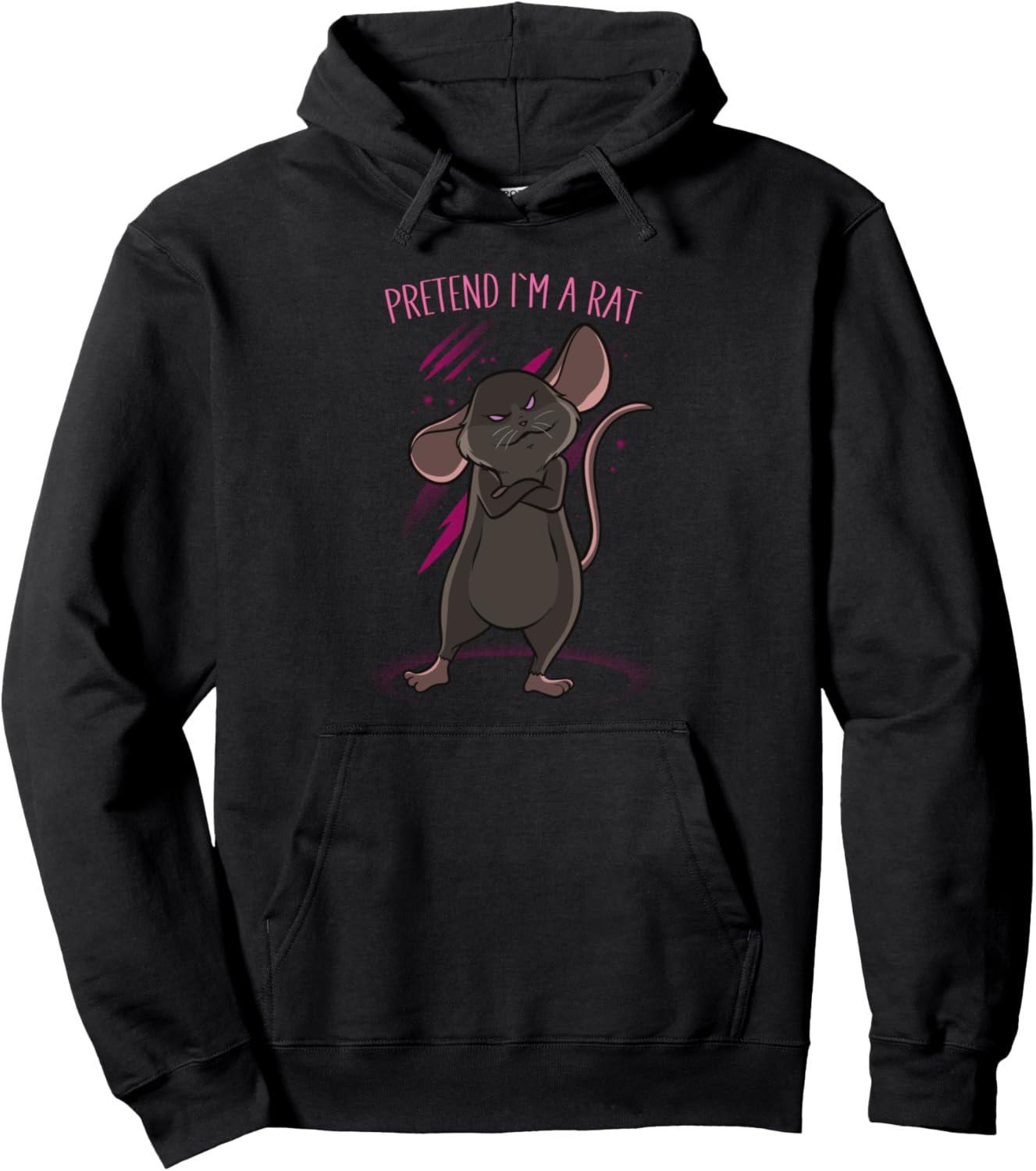 

Толстовка Lat Pretend I'm A Rat, черная 99 Gifts House Mouse, Черный, Толстовка Lat Pretend I'm A Rat, черная 99 Gifts House Mouse