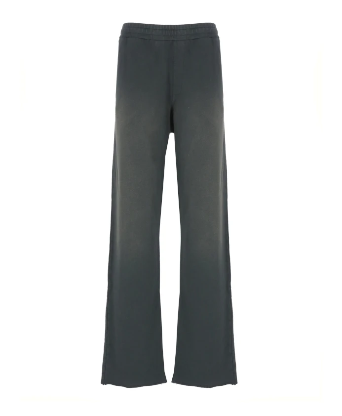 

Черные хлопчатобумажные брюки с эластичным поясом Golden Goose, черный