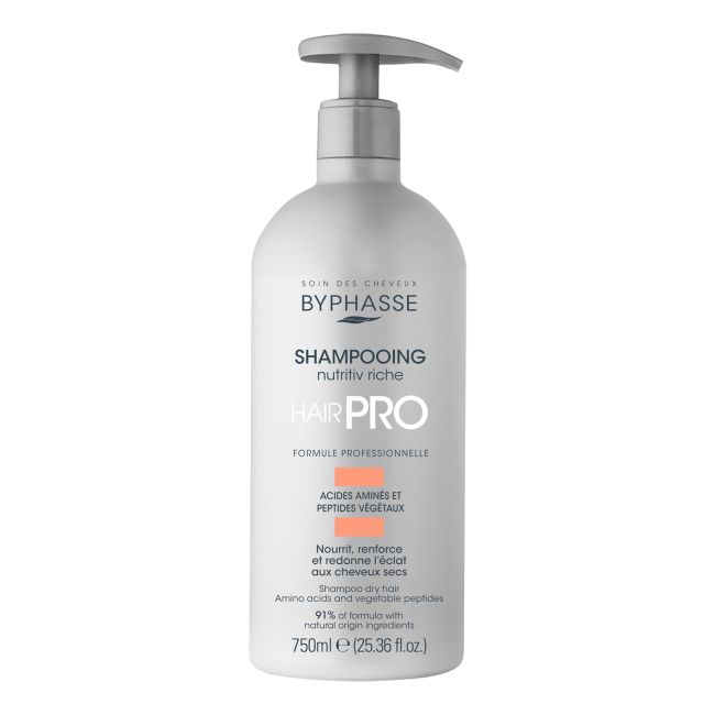 

Hair pro питательный шампунь для волос Byphasse, 750 мл
