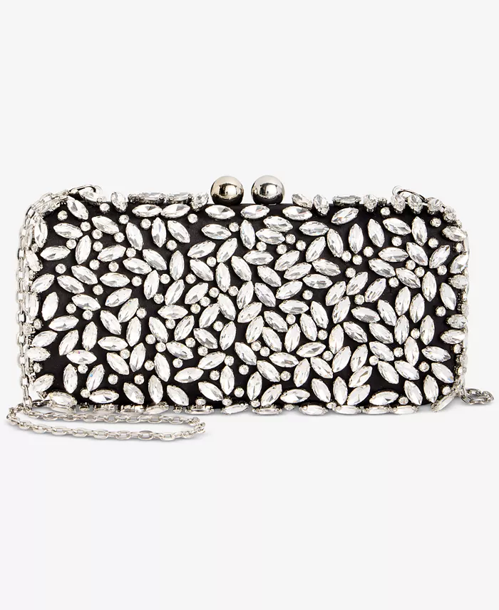 

Сумка East West Embellished Small Minaudiere I.N.C. International Concepts, черный