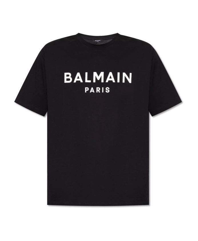 

Футболка с логотипом Balmain, черный